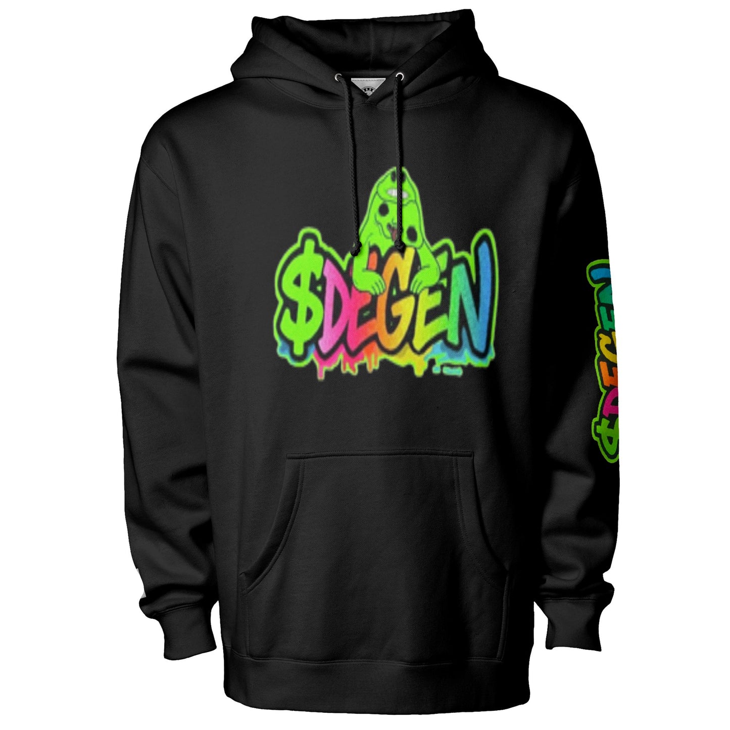 Neon Pulse Pullover Hoodie
