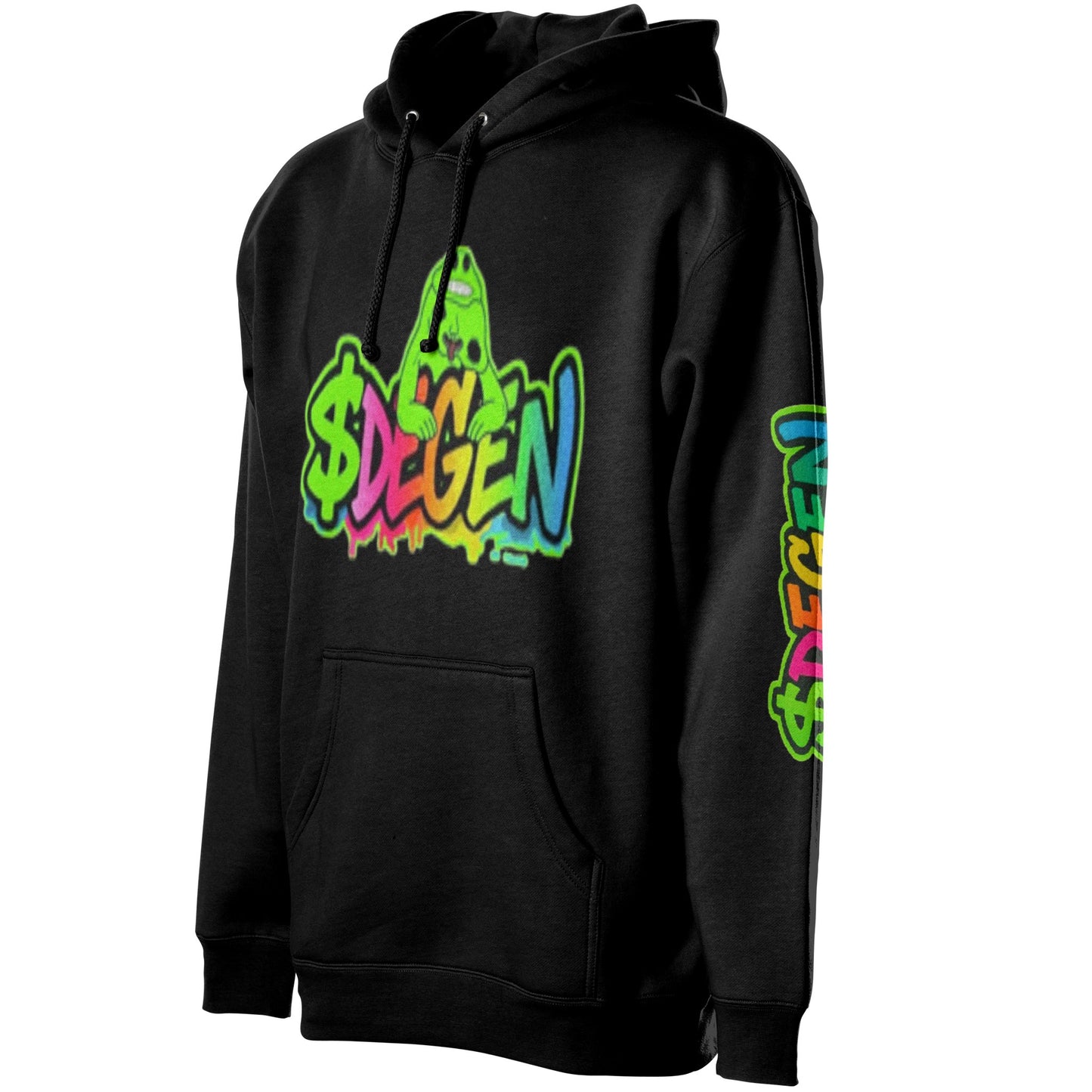 Neon Pulse Pullover Hoodie