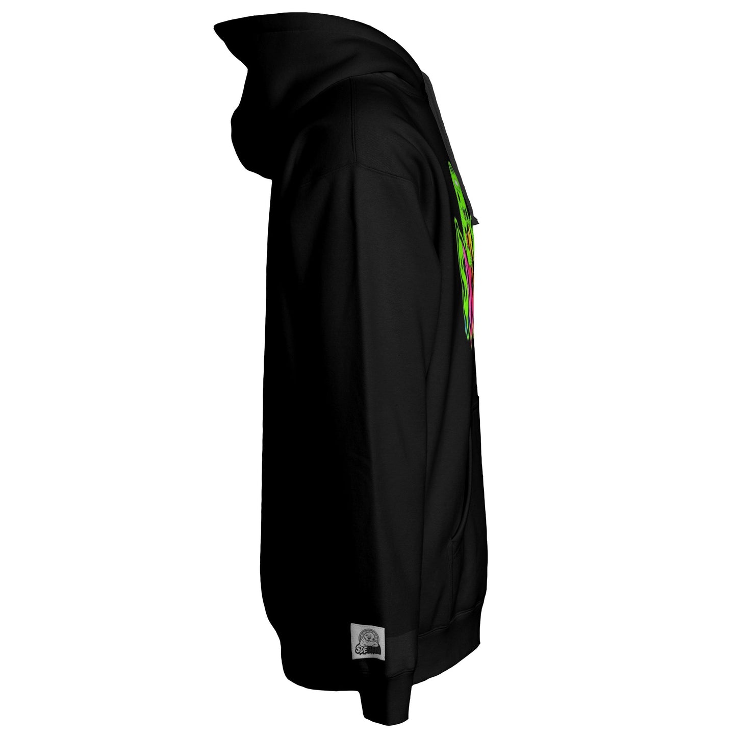 Neon Pulse Pullover Hoodie