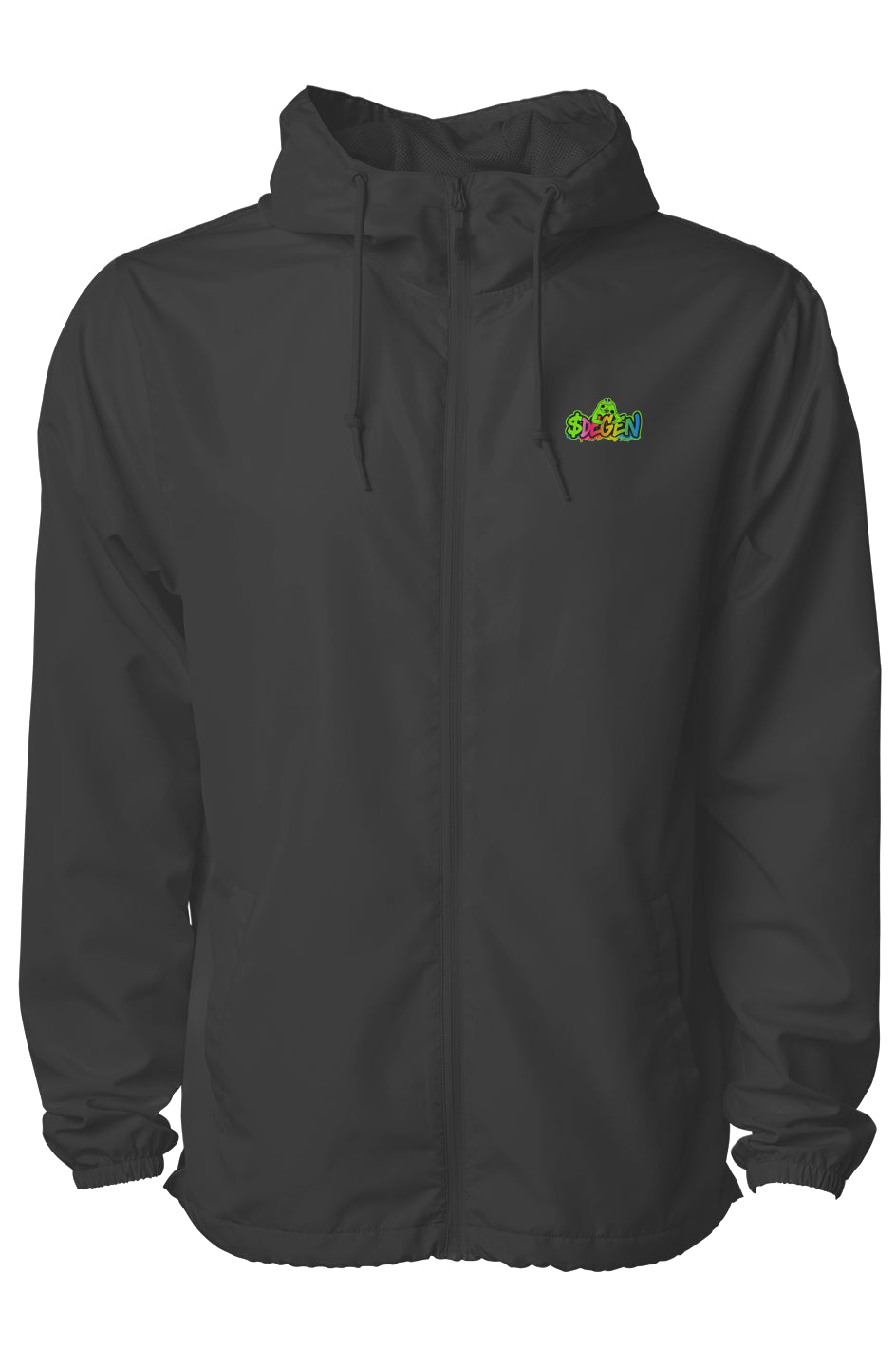 Neon Script Windbreaker