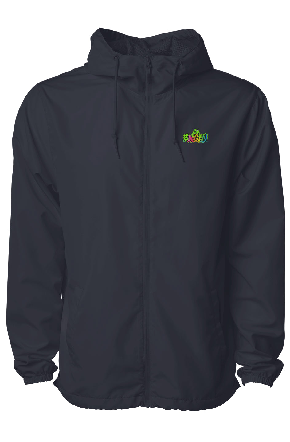 Neon Script Windbreaker