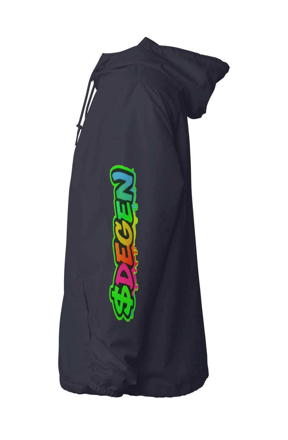 Neon Script Windbreaker