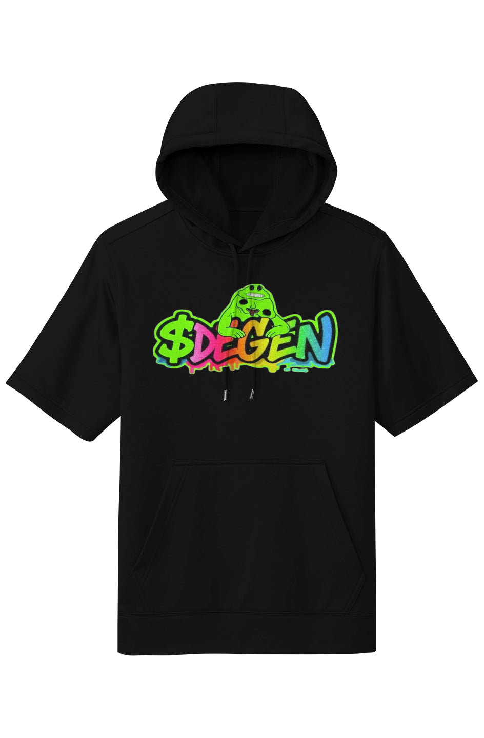 Sport Wick Short Sleeve Hoodie