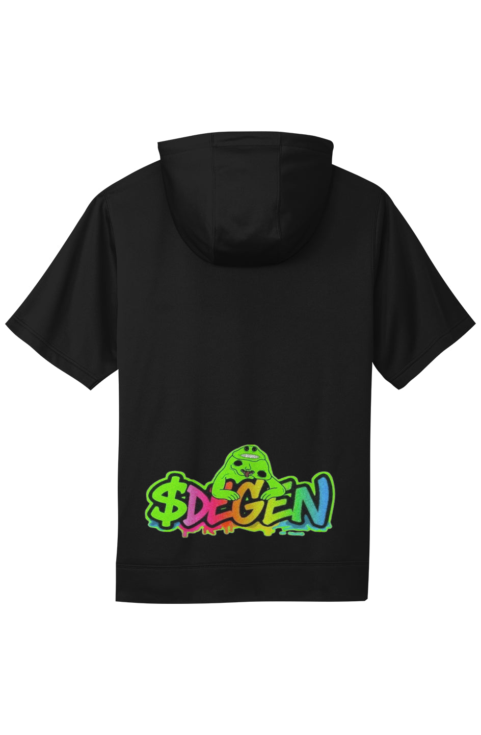 Sport Wick Short Sleeve Hoodie