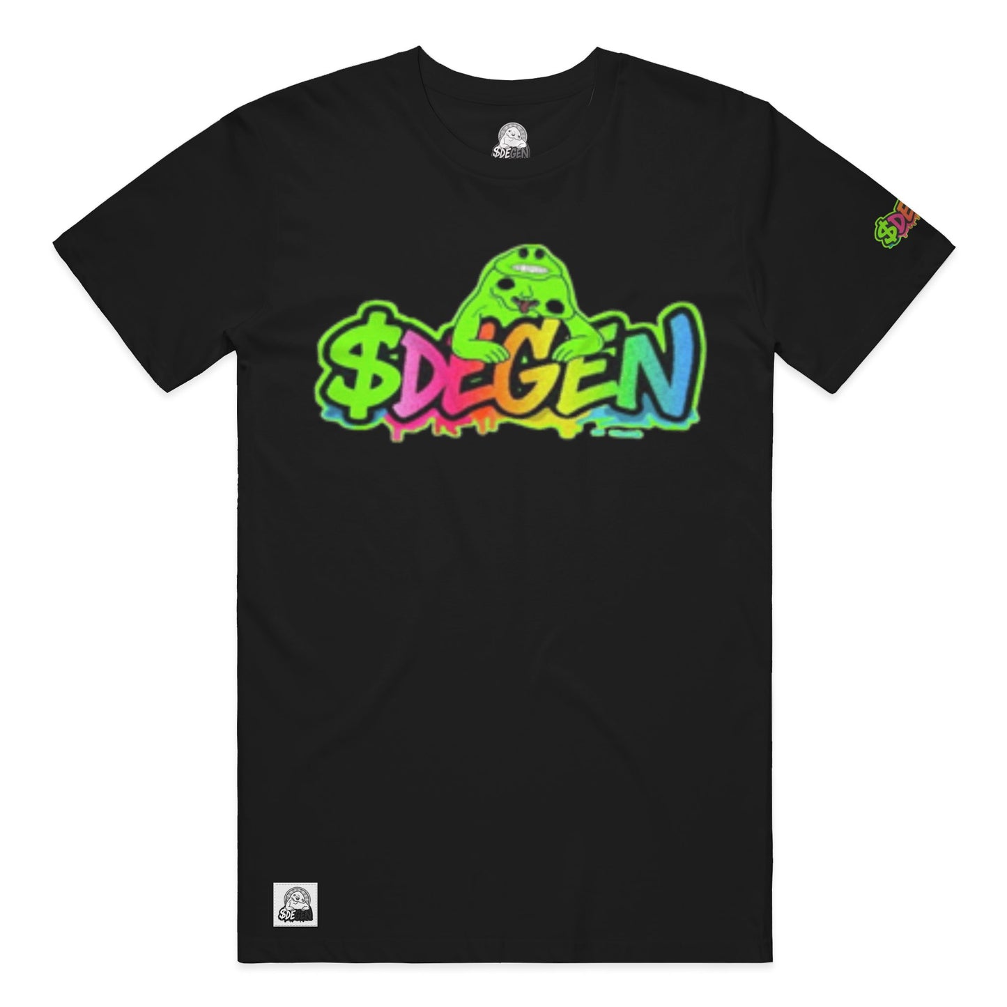 Neon Glow Script Tee