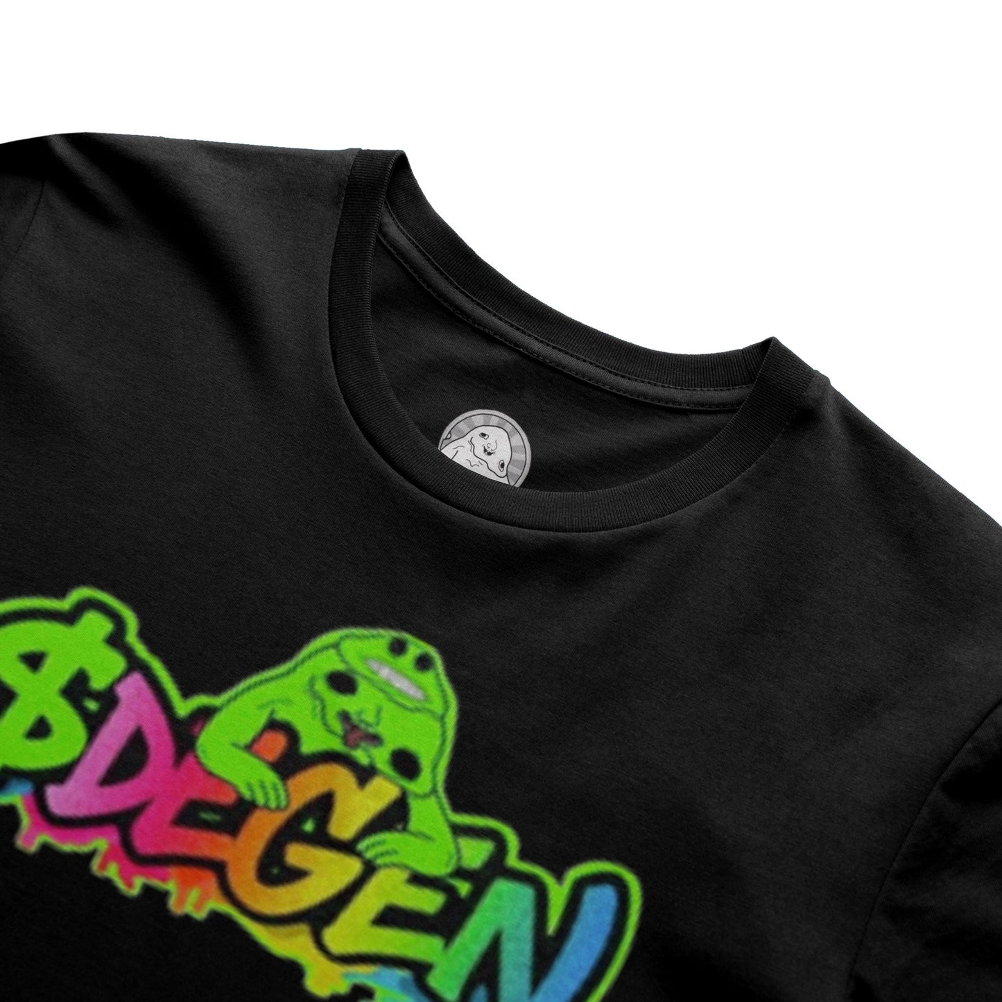 Neon Glow Script Tee
