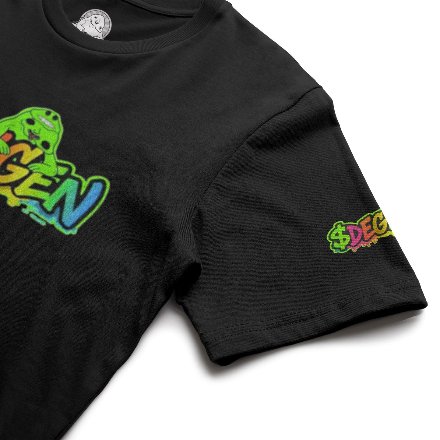Neon Glow Script Tee