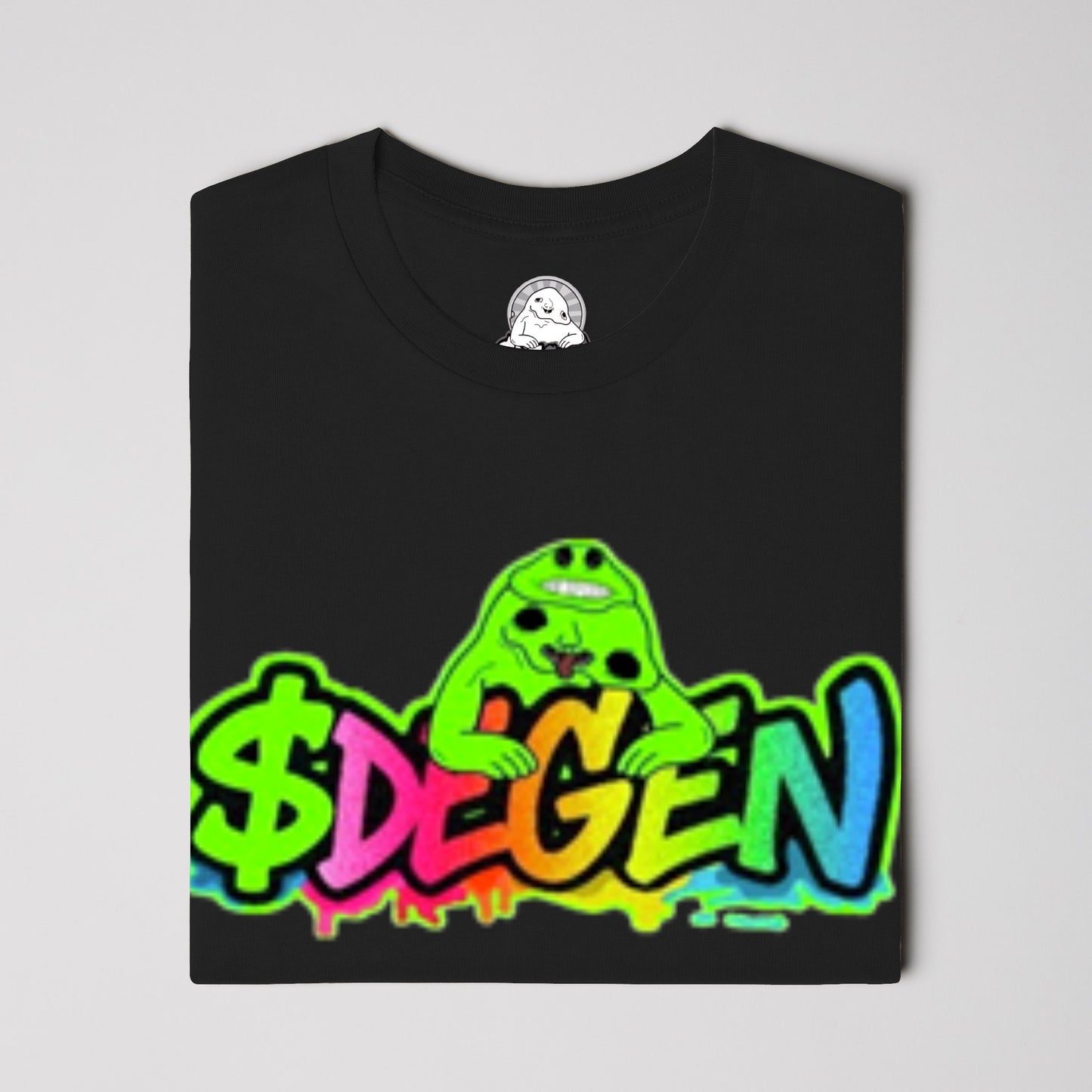 Neon Glow Script Tee
