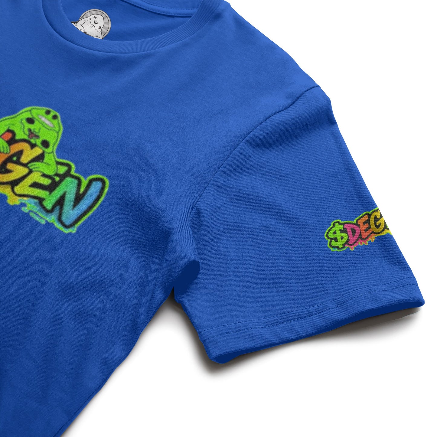 Neon Glow Script Tee
