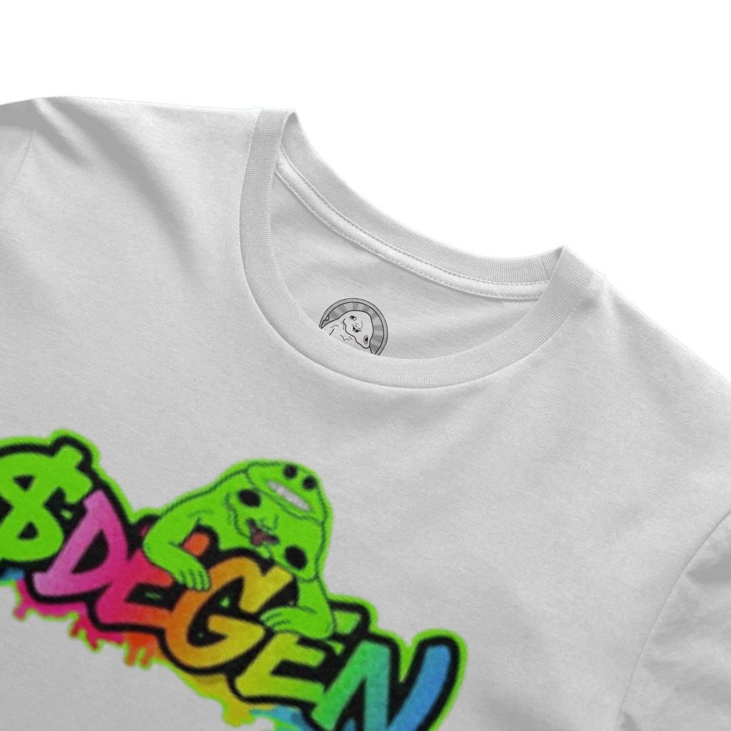 Neon Glow Script Tee