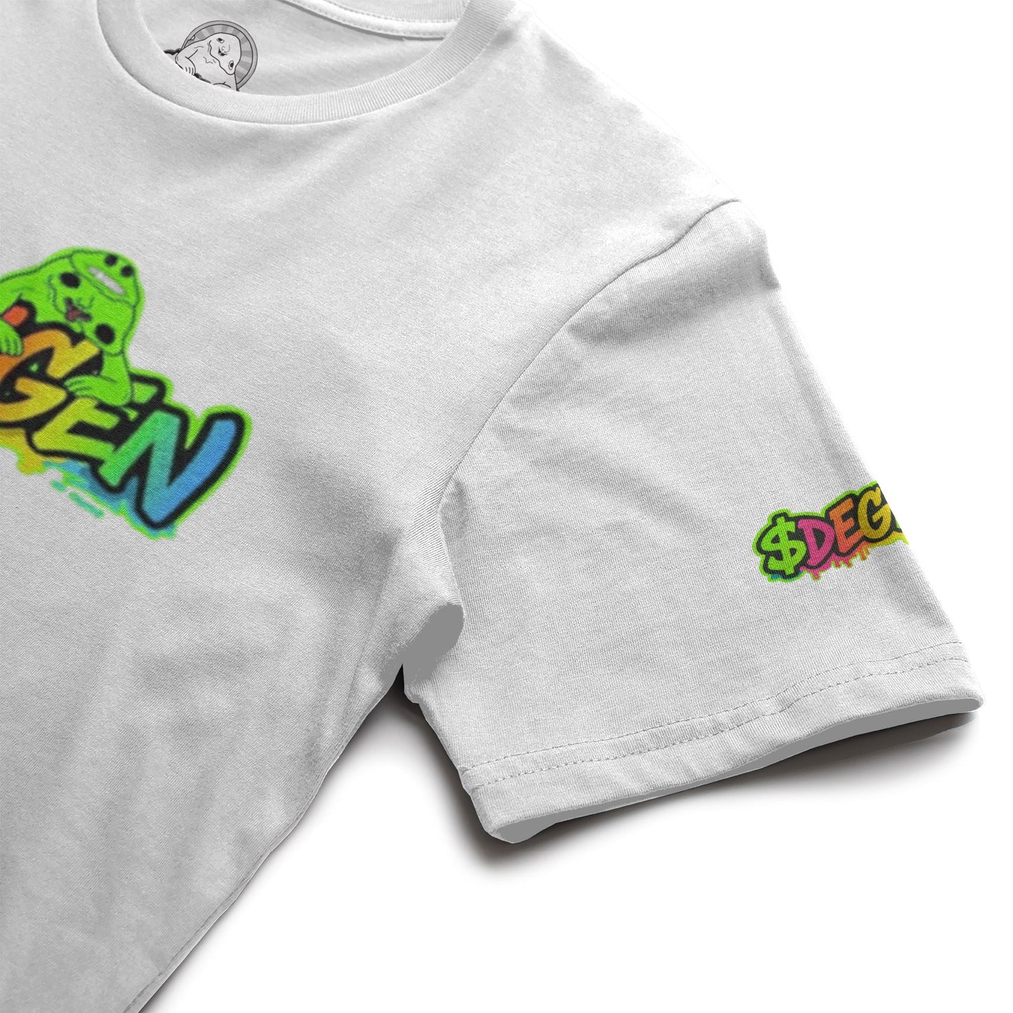 Neon Glow Script Tee