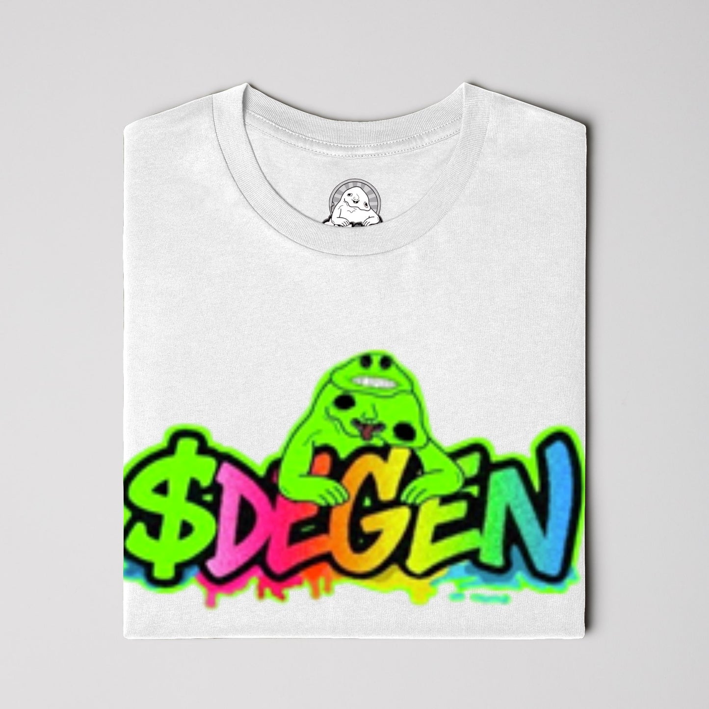 Neon Glow Script Tee