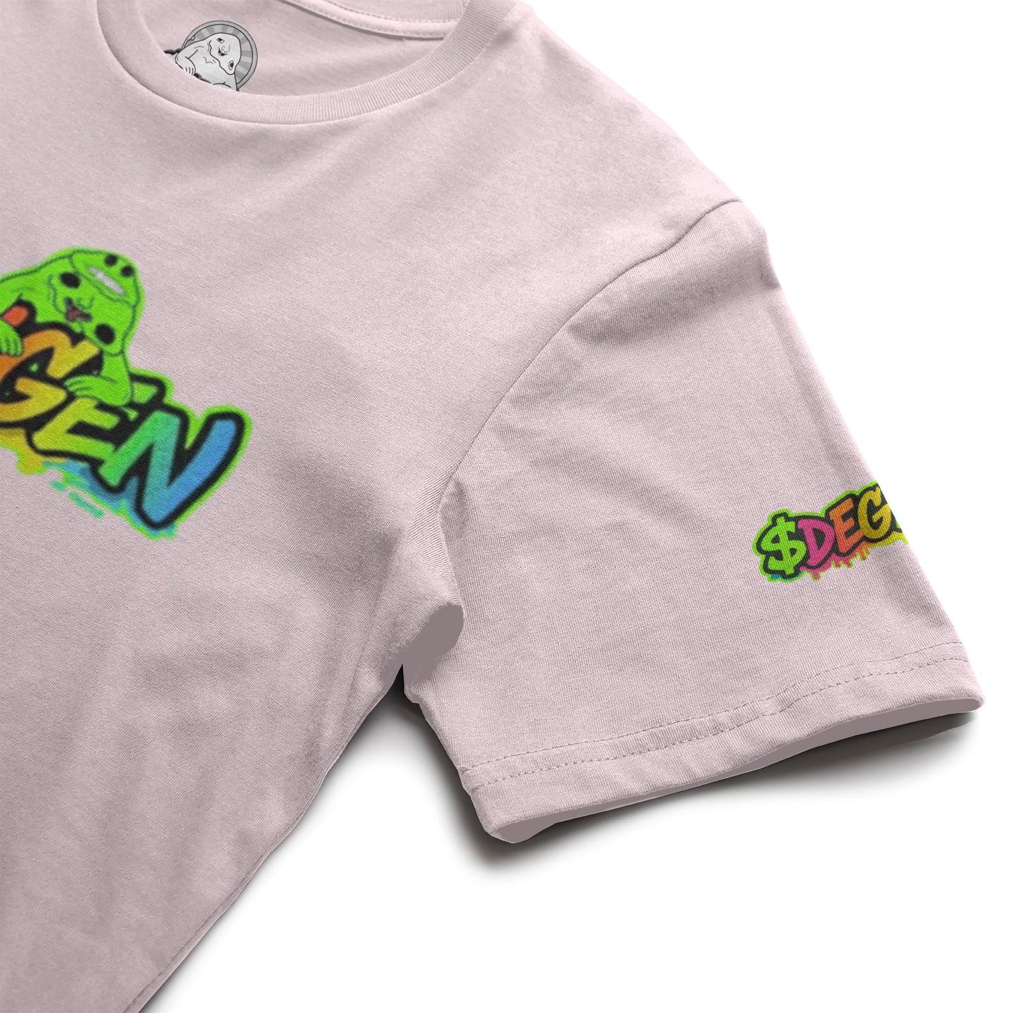 Neon Glow Script Tee