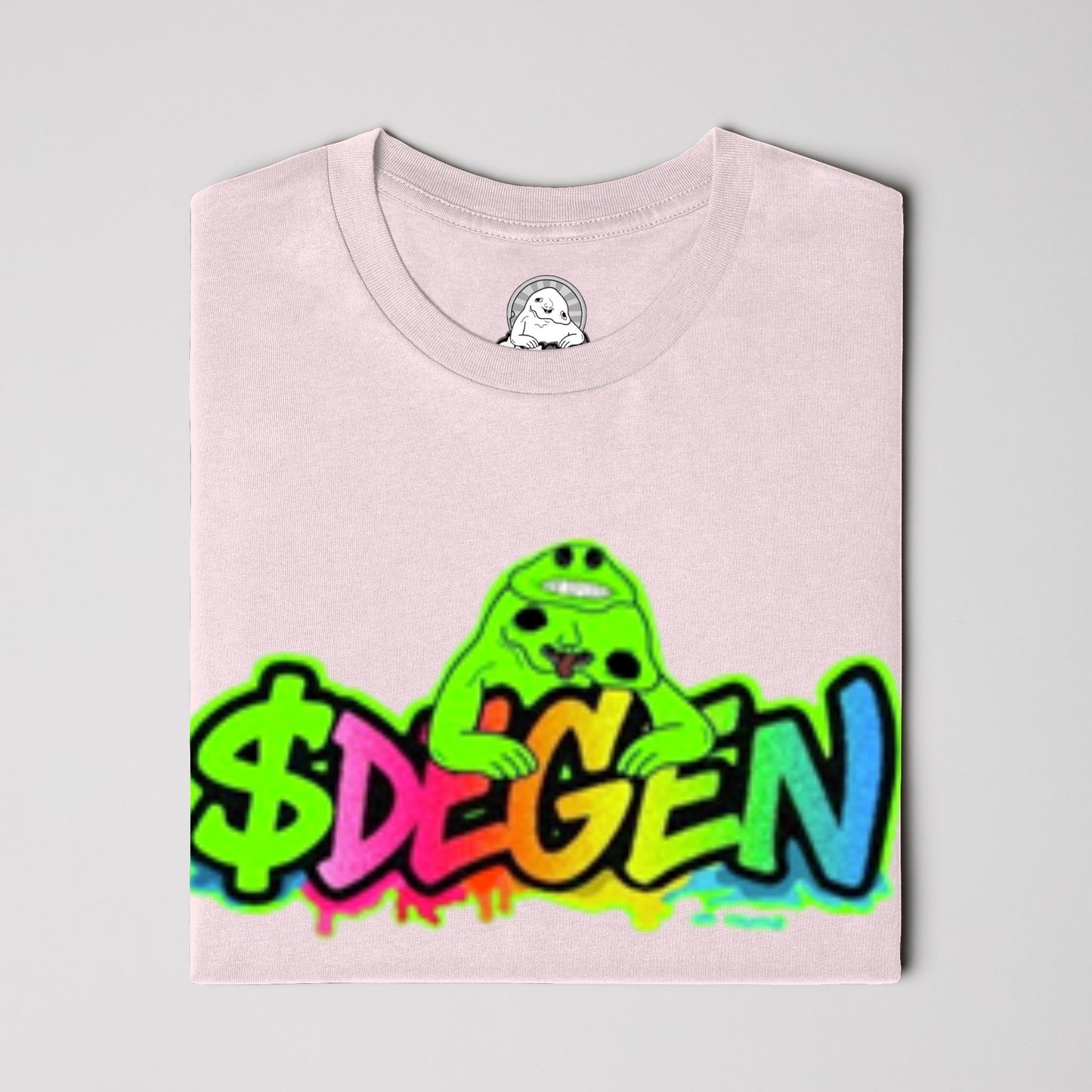 Neon Glow Script Tee