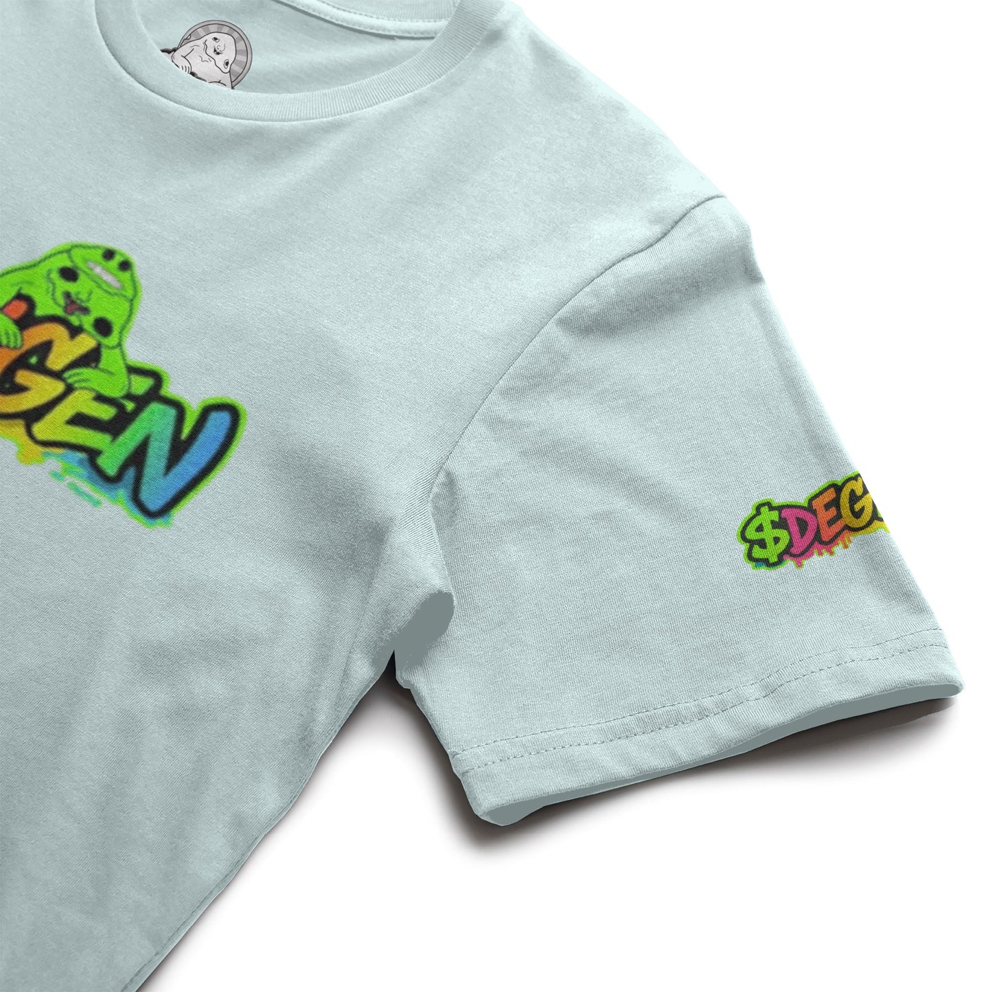 Neon Glow Script Tee