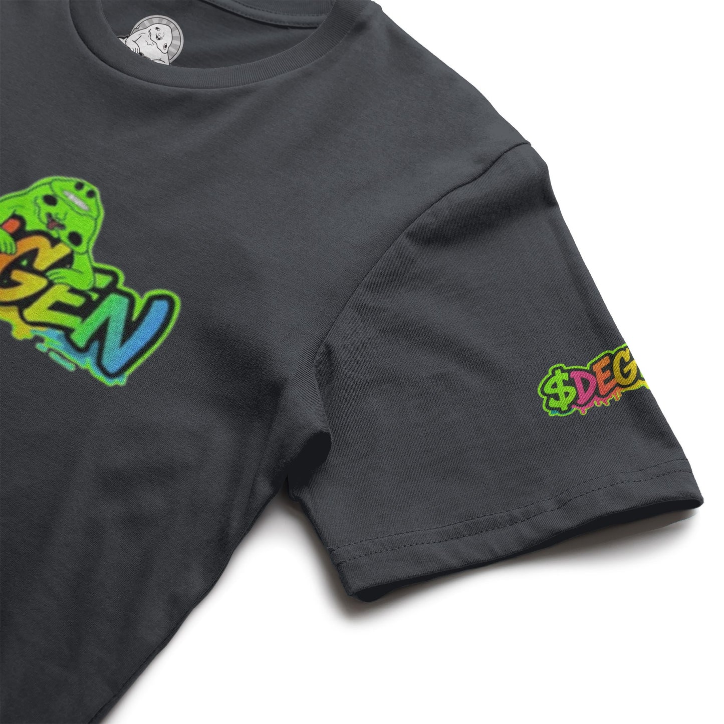 Neon Glow Script Tee