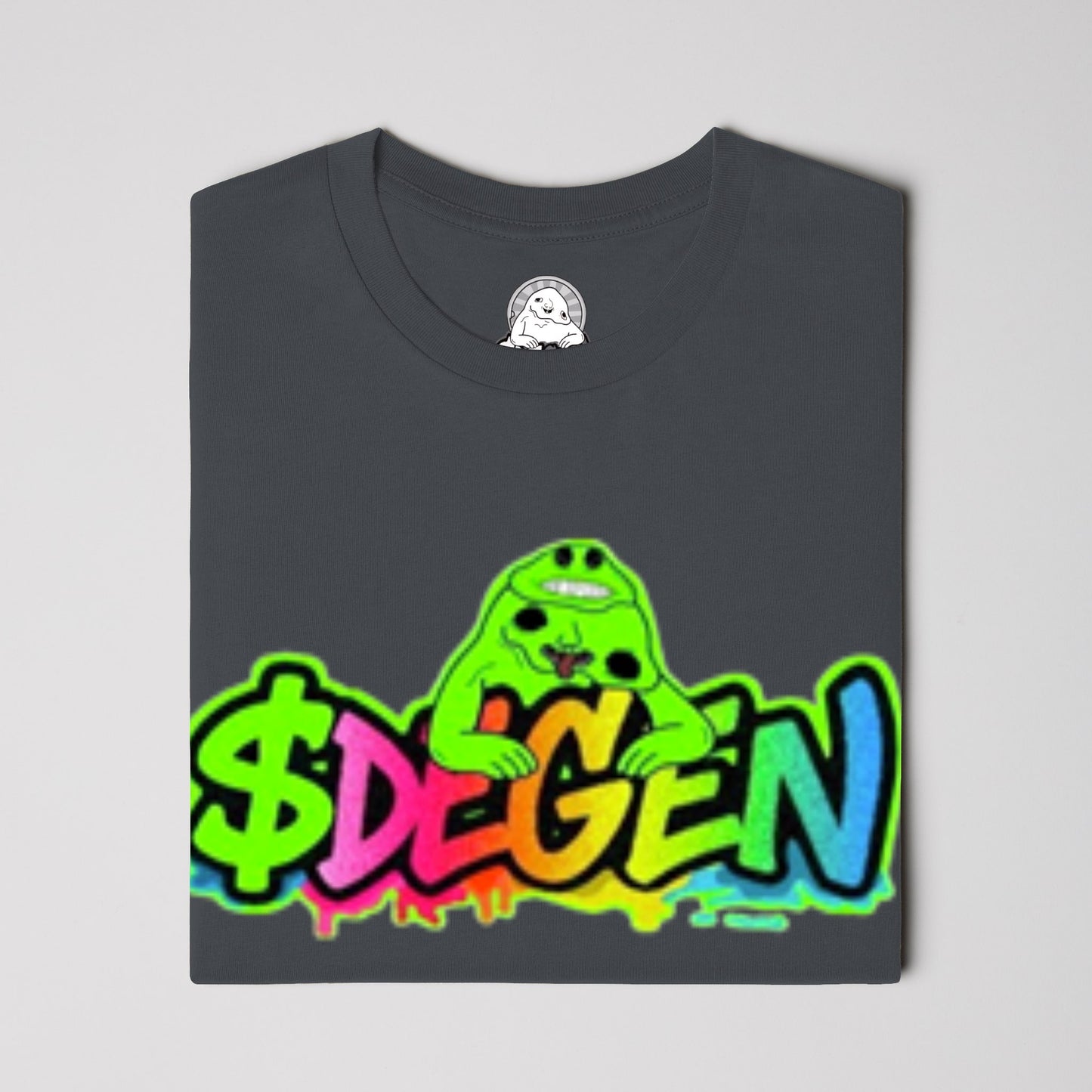 Neon Glow Script Tee