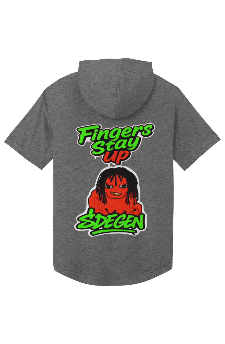 Posi Charge Wicking Short Sleeve Hoodie