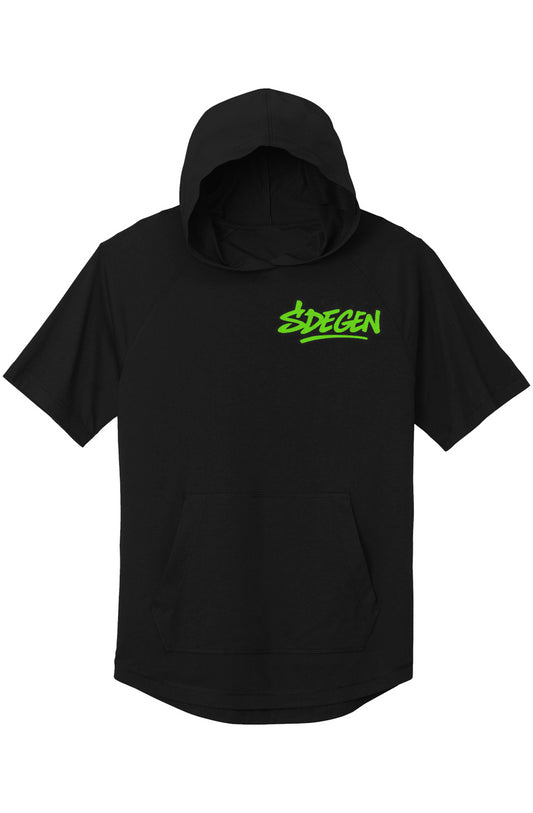 Posi Charge Wicking Short Sleeve Hoodie