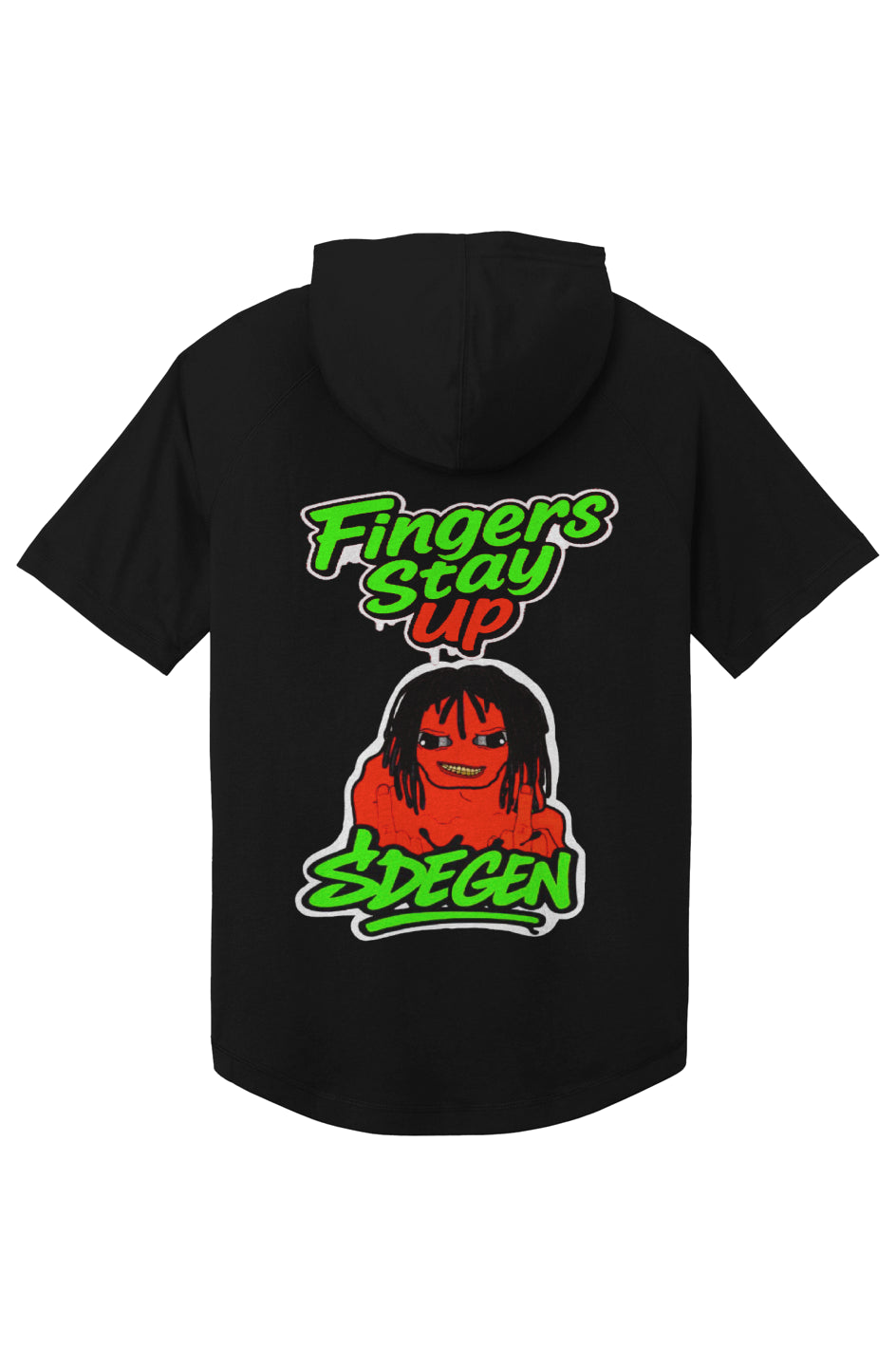 Posi Charge Wicking Short Sleeve Hoodie