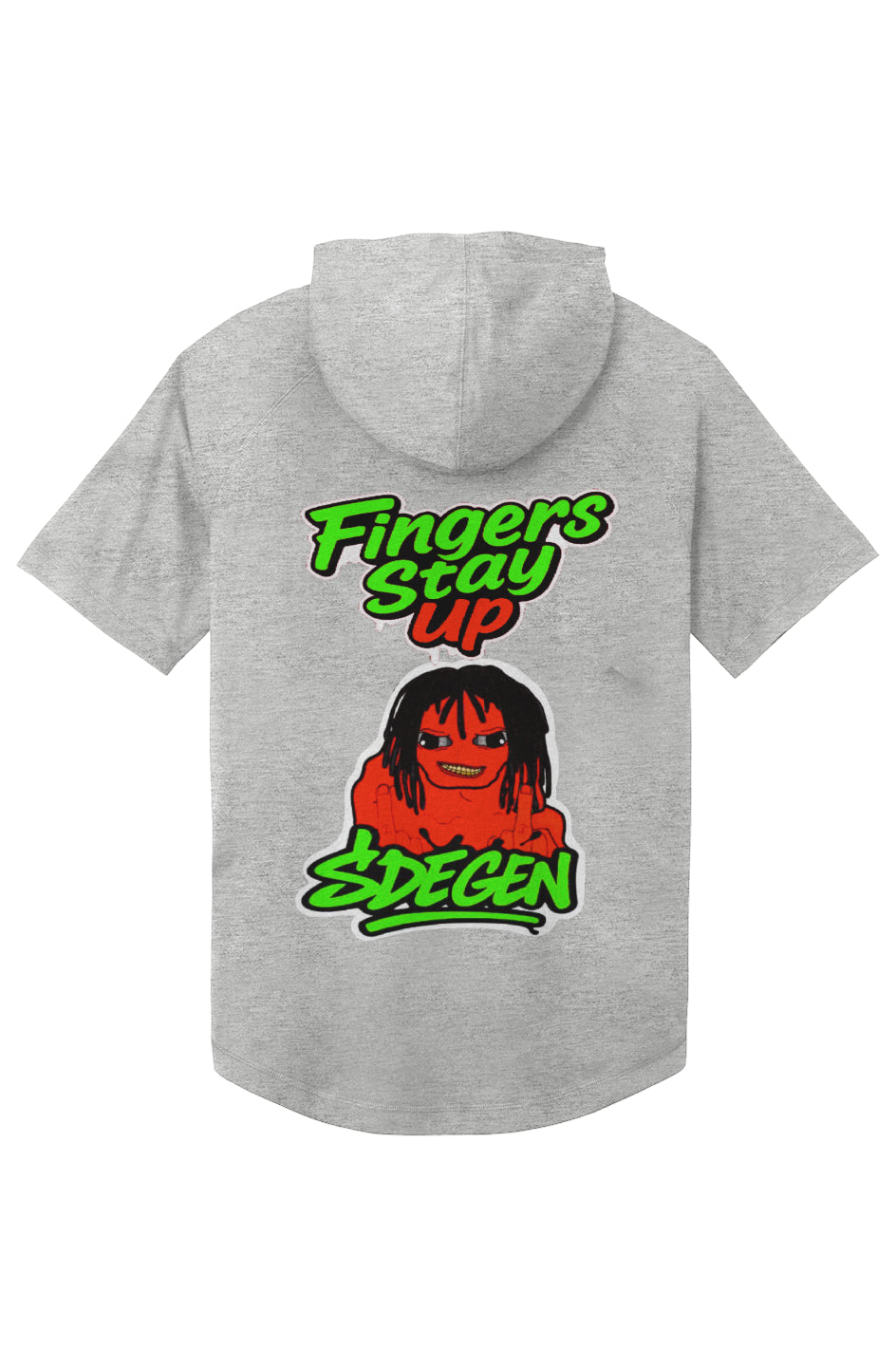 Posi Charge Wicking Short Sleeve Hoodie
