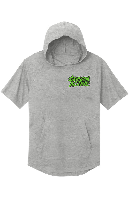 Active Short Sleeve Hoodie